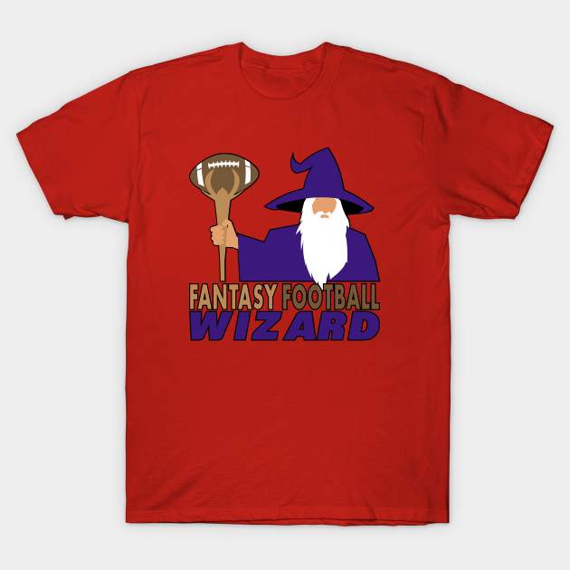 Fantasy Football Wizard - Championship - T-Shirt | TeePublic